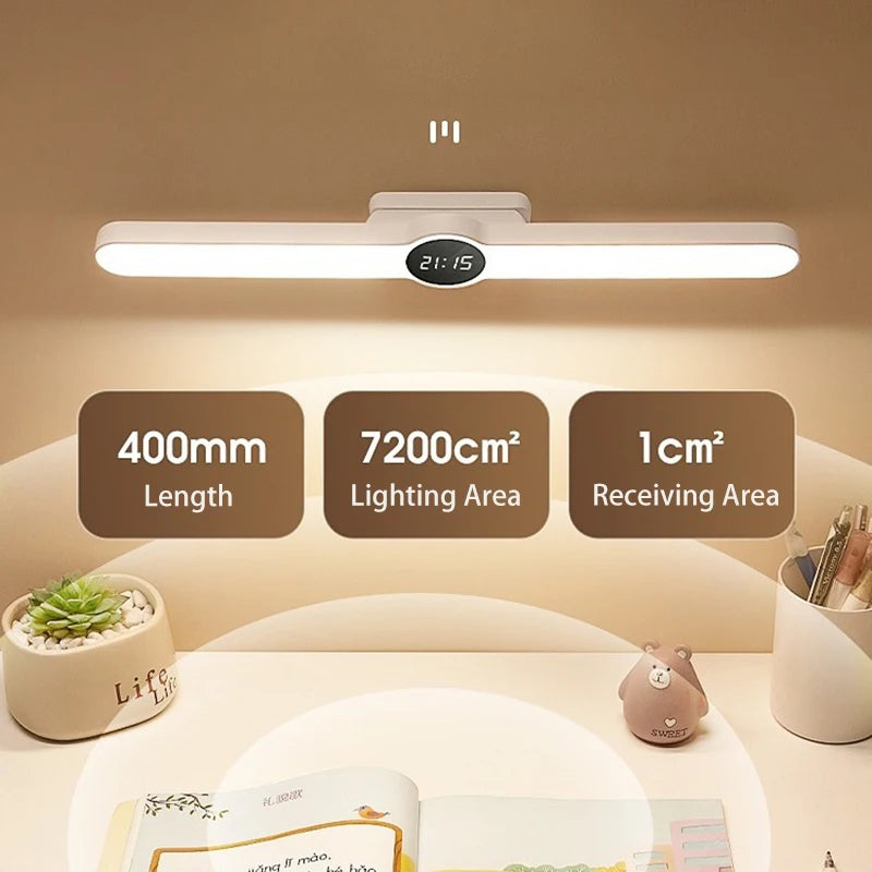 Eye Protection LED Desk Lamp Learning Special Charging College Student Dormitory Magnetic Suction Ceiling Desk Peaceful Pleasures Health and Wellness