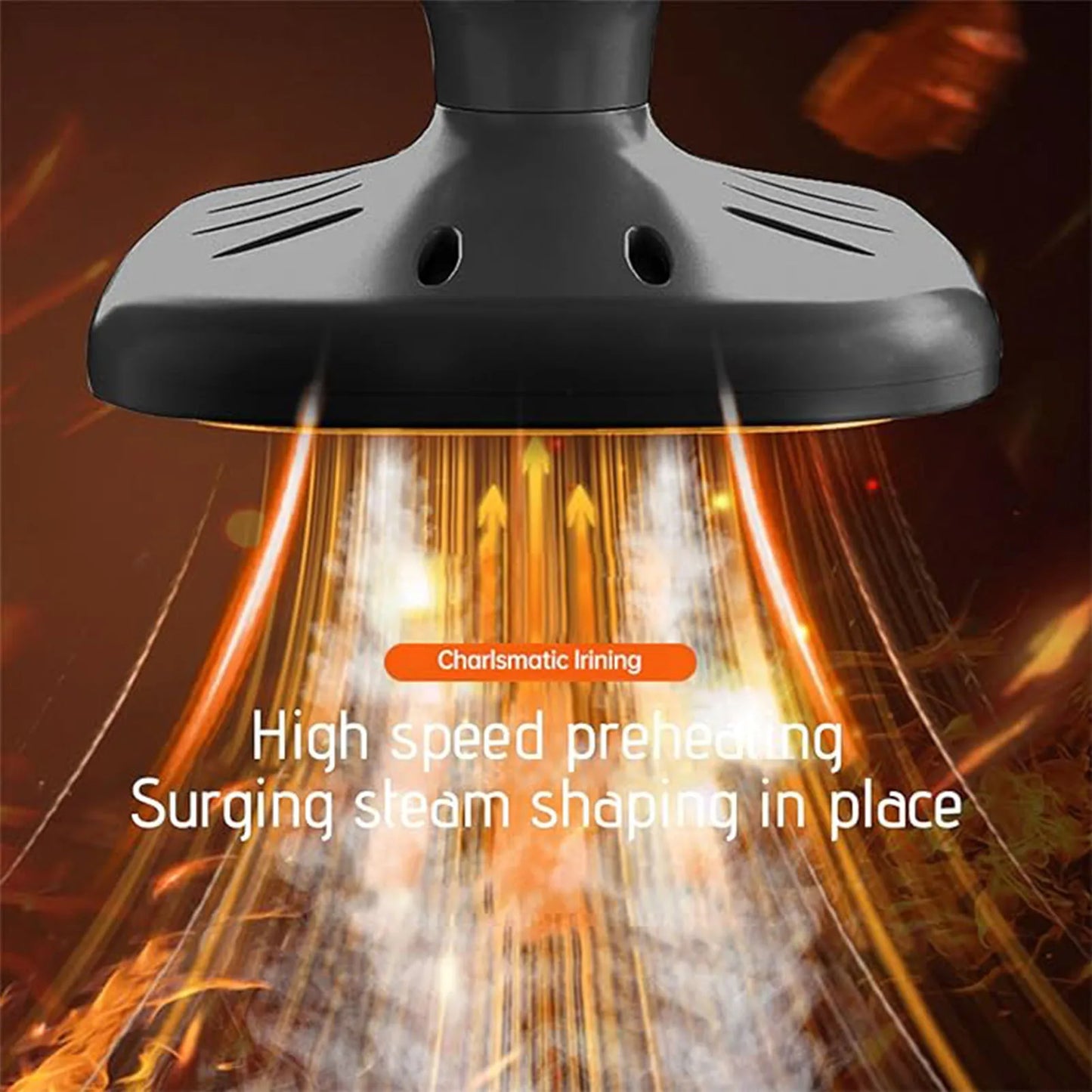 Electric Steam Ironing Machine 180°Rotatable Handheld Steam Iron for Friend Family Neighbors Gift Peaceful Pleasures Health and Wellness