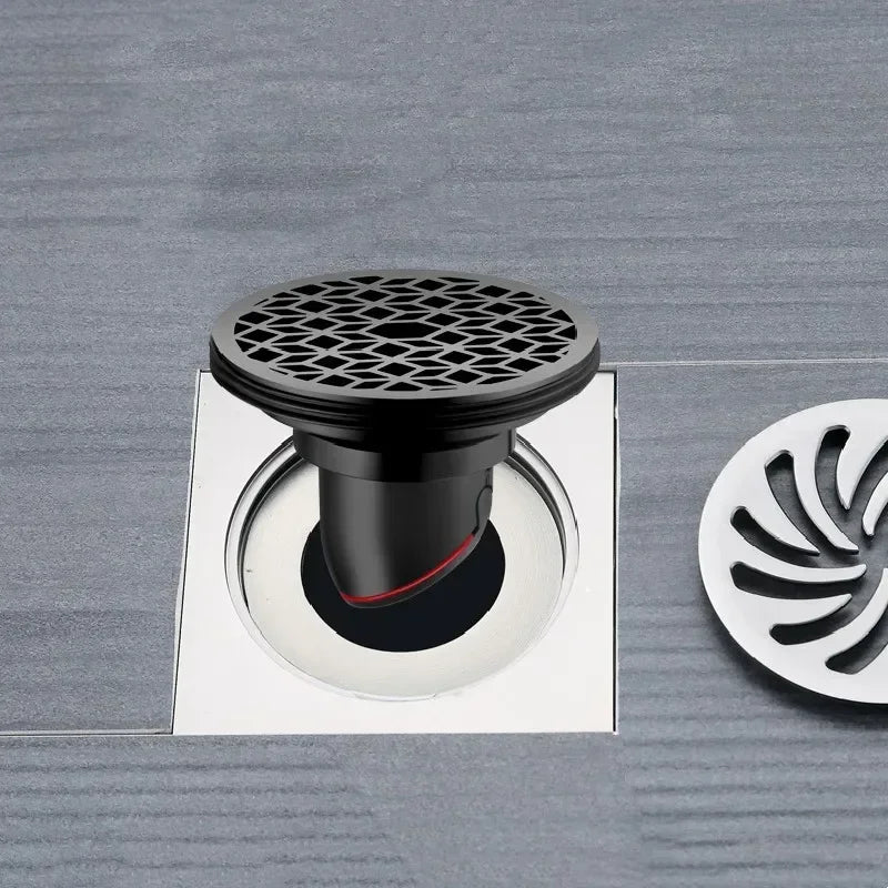 Anti-Odor Floor Drain Cover | Insect-Proof Hair Strainer