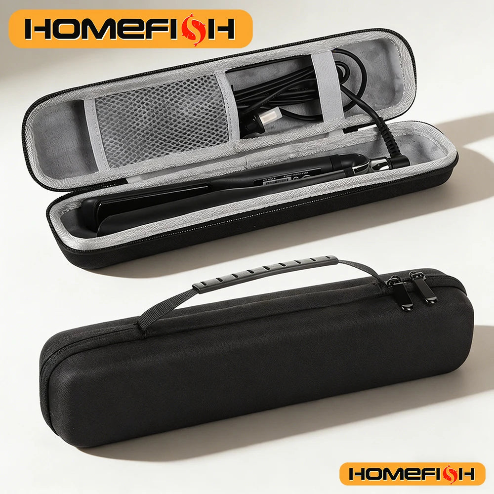 Portable Storage Bag for Hair Straighteners Curling Irons Hair Rollers Hair Straightener Storage Bag Travel Carrying Empty Case Peaceful Pleasures Health and Wellness