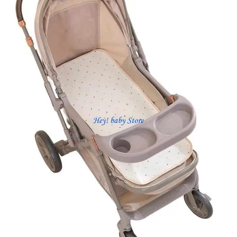 Cotton Crepe Baby Stroller Nappy Pad – Soft Waterproof Cushion