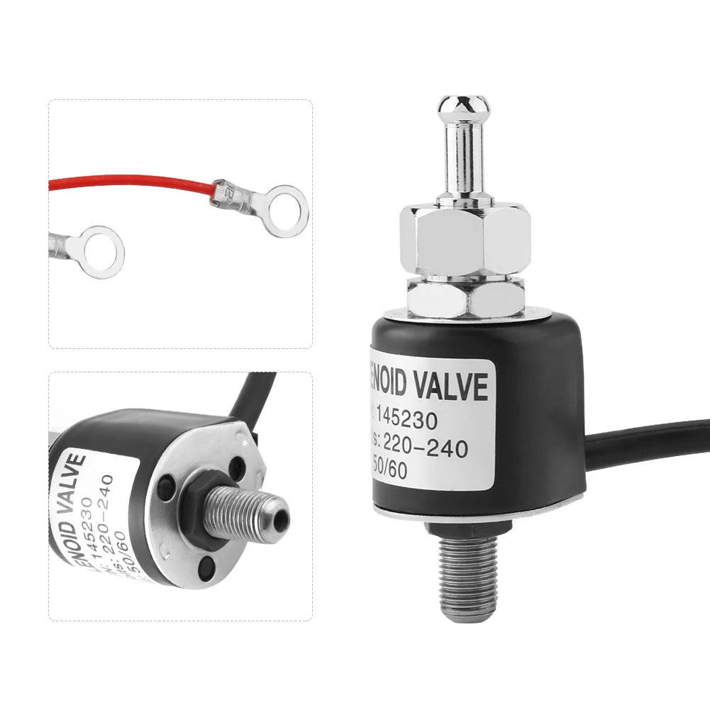 Long Sevice Life Easy to Use Sturdy Construction Iron Solenoid Valve Solenoid Valve Factory Home for Knitting Lovers Beginners Peaceful Pleasures Health and Wellness