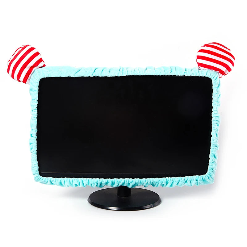 Cute Dustproof Monitor & Laptop Cover – Protective Fabric Cover