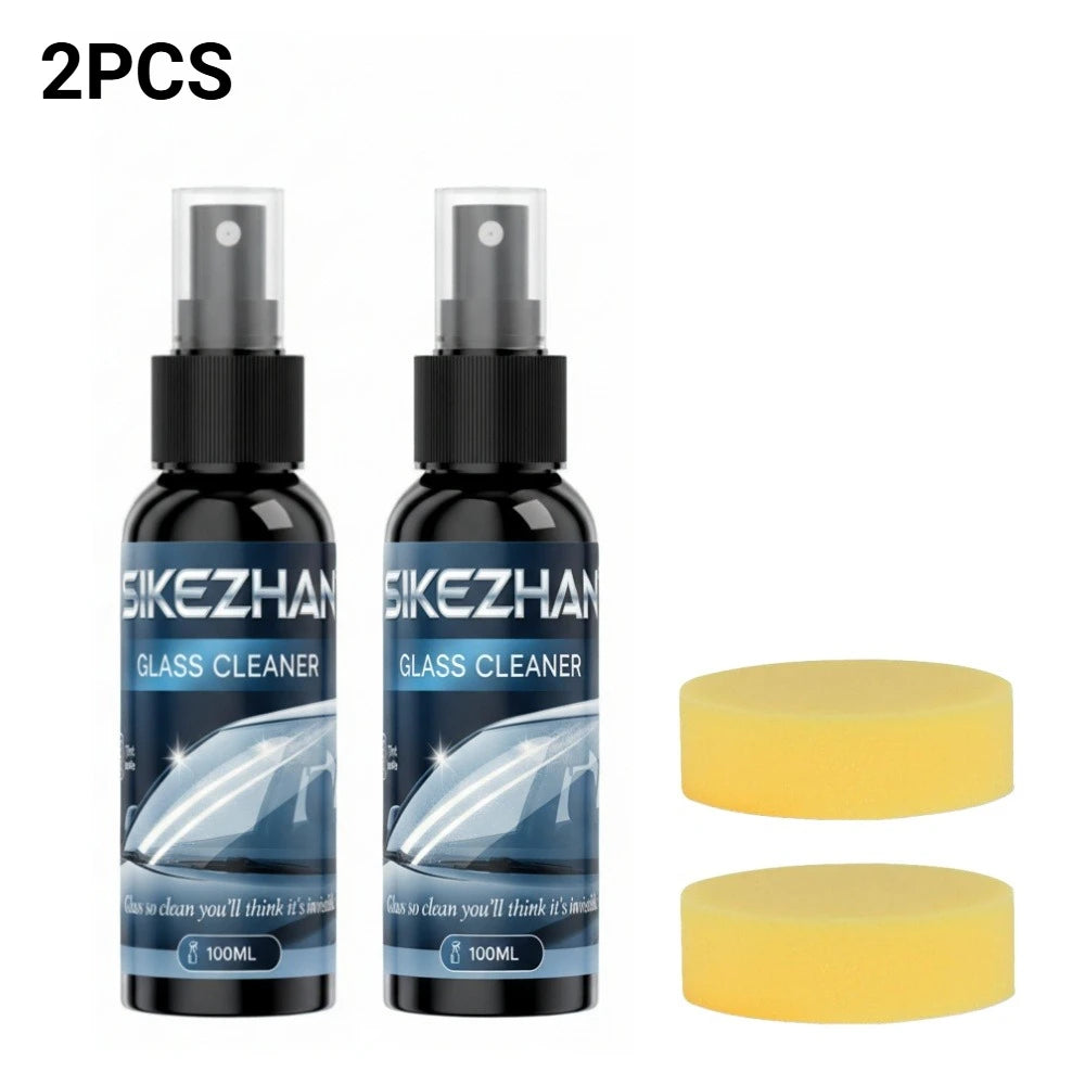 Tint Safe Glass Cleaner Spray Ammonia Free Streak Free Window Cleaning Solution for Car Windshield Home Mirrors Auto Detailing Peaceful Pleasures Health and Wellness 200ML