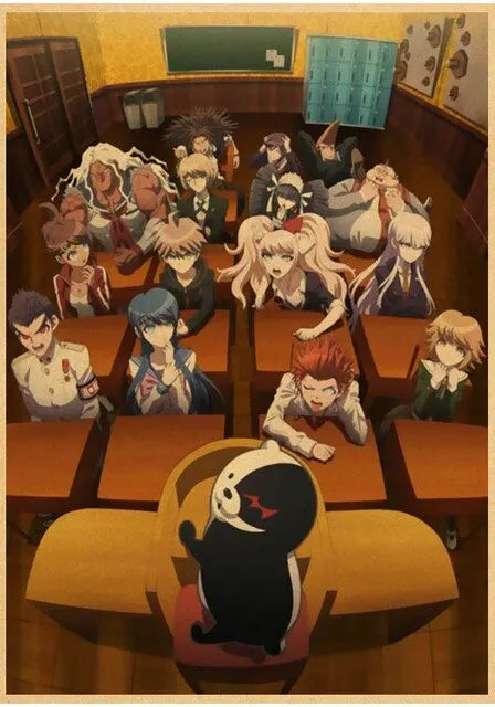 Kyouko Kirigiri Danganronpa Canvas Poster | Anime Wall Art