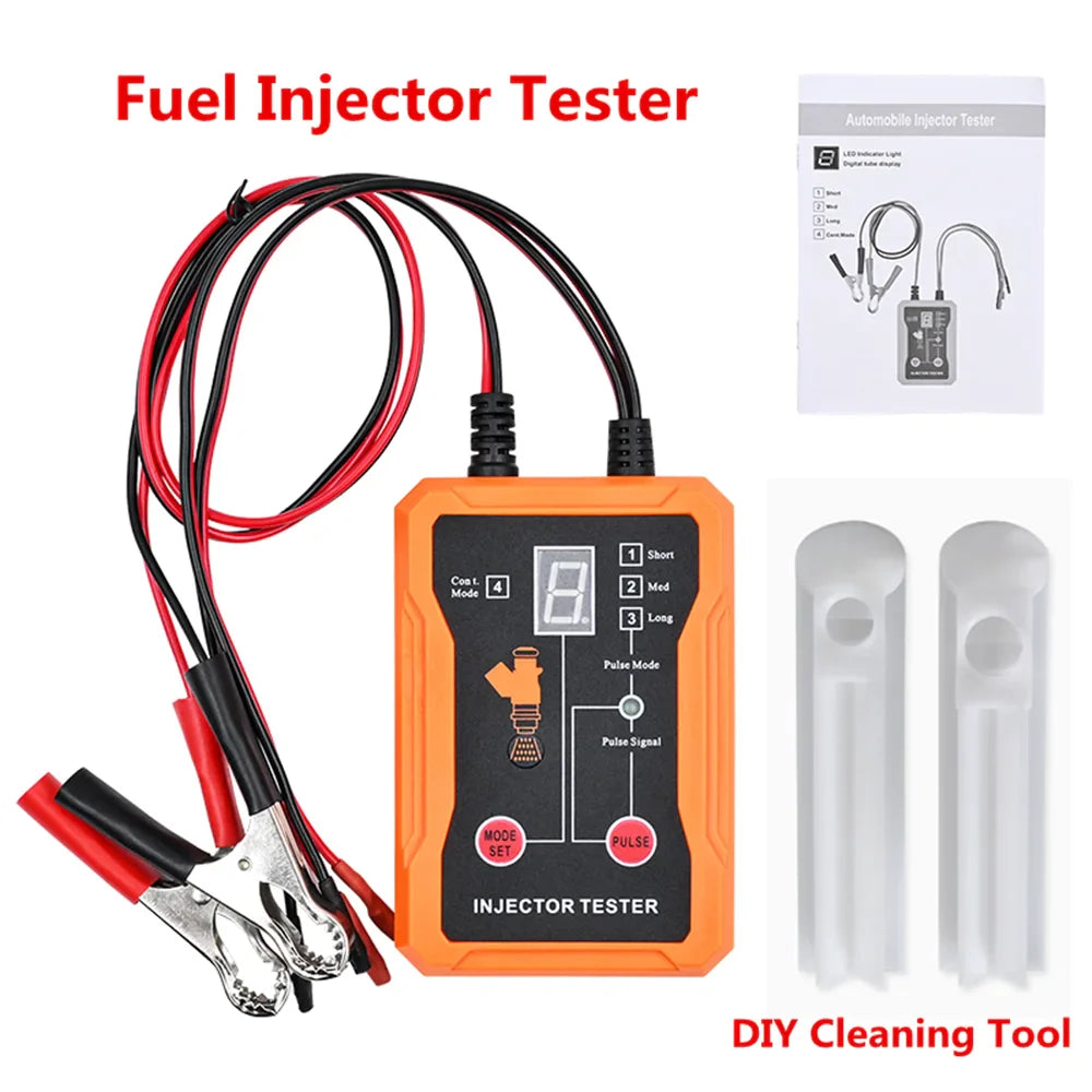 12V Fuel Injector Tester & DIY Cleaning Tool – Test 2 at Once