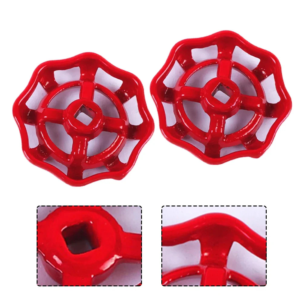 Cast Iron Valve Hand Wheel 2-Pack – Gate & Globe Shutoff Fit