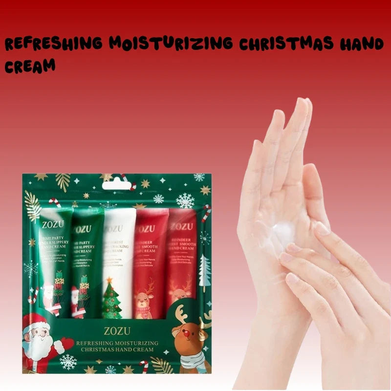Christmas Hand Cream Gift Set – Niacinamide & Hyaluronic Acid 3×30g