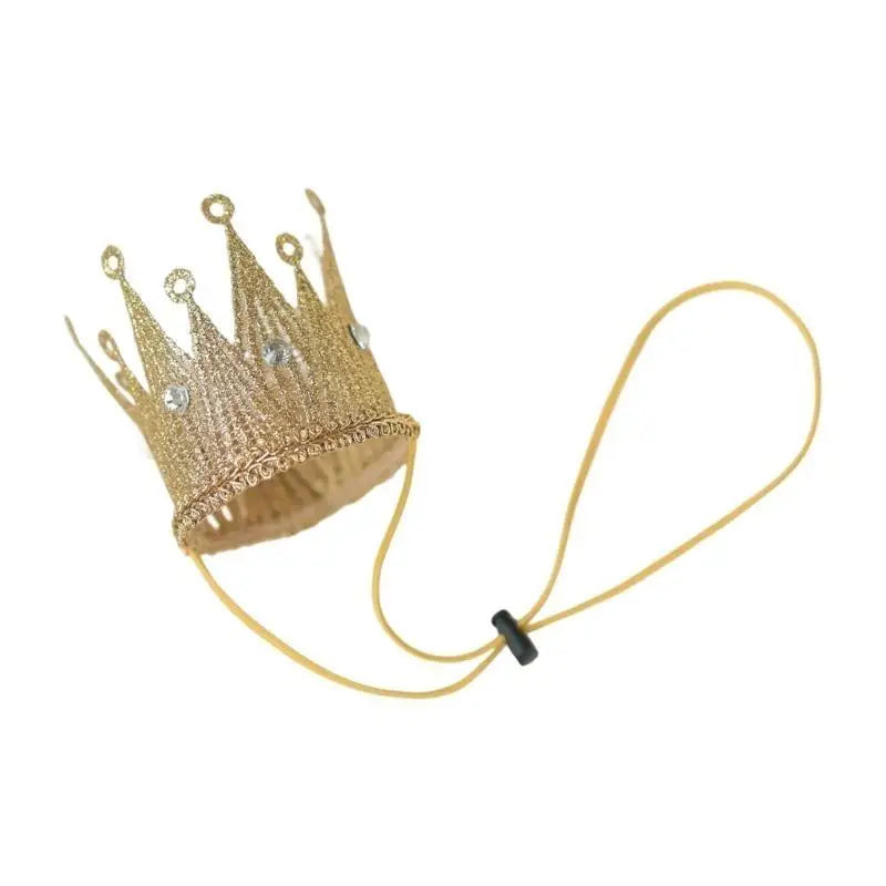 Royal Baby Crown Headband – Elastic Toddler Hair Accessory