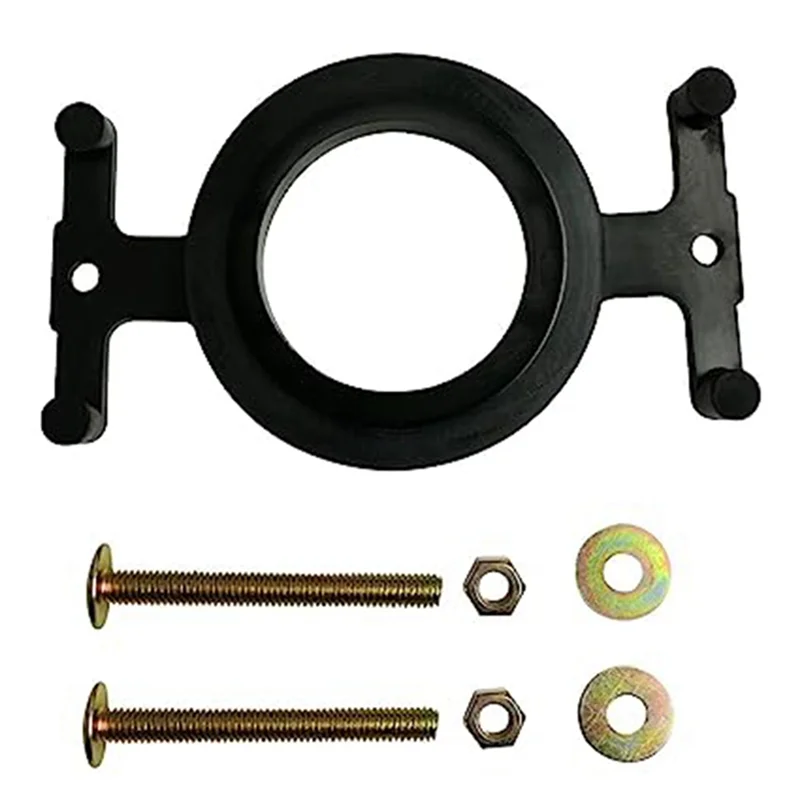 Solid Brass Toilet Tank Repair Kit with Gasket & Bolts