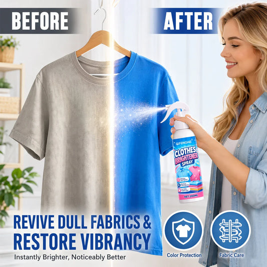 QIFENGHE Fabric Color Restorer Spray – Revive Faded Clothes Fabric Brightener Spray Oasis Select