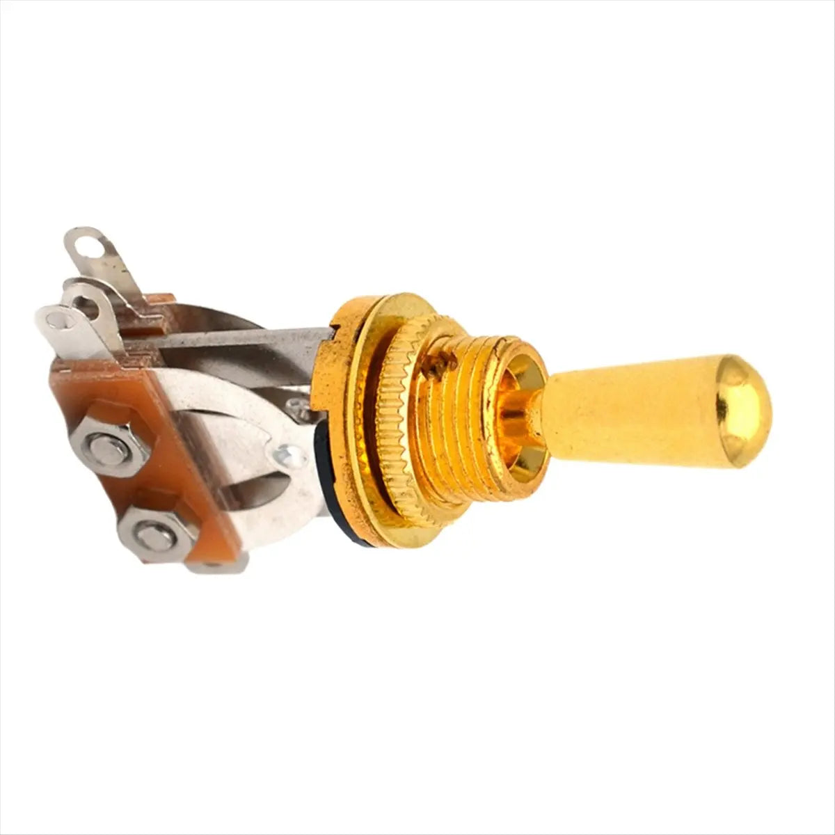 3-Way Toggle Switch for Electric Guitar – Gold Metal Peaceful Pleasures Health and Wellness