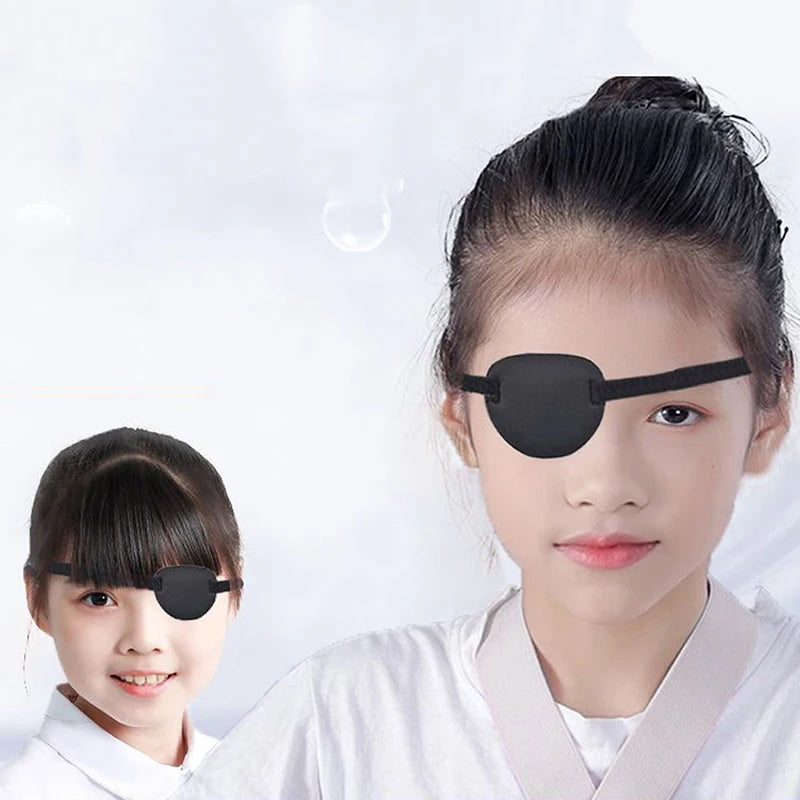 1 Pcs Eye Patch Eye Patches For Adults Adjustable Soft Amblyopia Lazy Eye Patches For Left Or Right Eyes, For Adults And Kids Peaceful Pleasures Health and Wellness