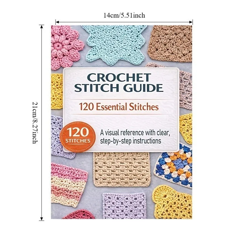 Complete Crochet Stitch Guide Beginners 125 Needle Techniques Manual