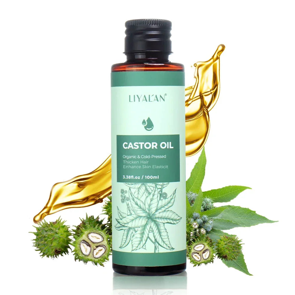 Pure Cold-Pressed Carrier Oils – Jojoba, Argan, Rosehip & More Peaceful Pleasures Health and Wellness CASTOR OIL China Mainland 100ml