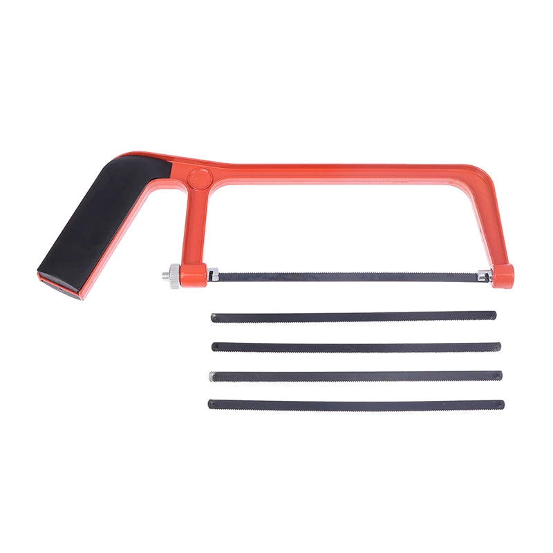 6-Inch Mini Hacksaw | Adjustable Wood & Metal Hand Saw