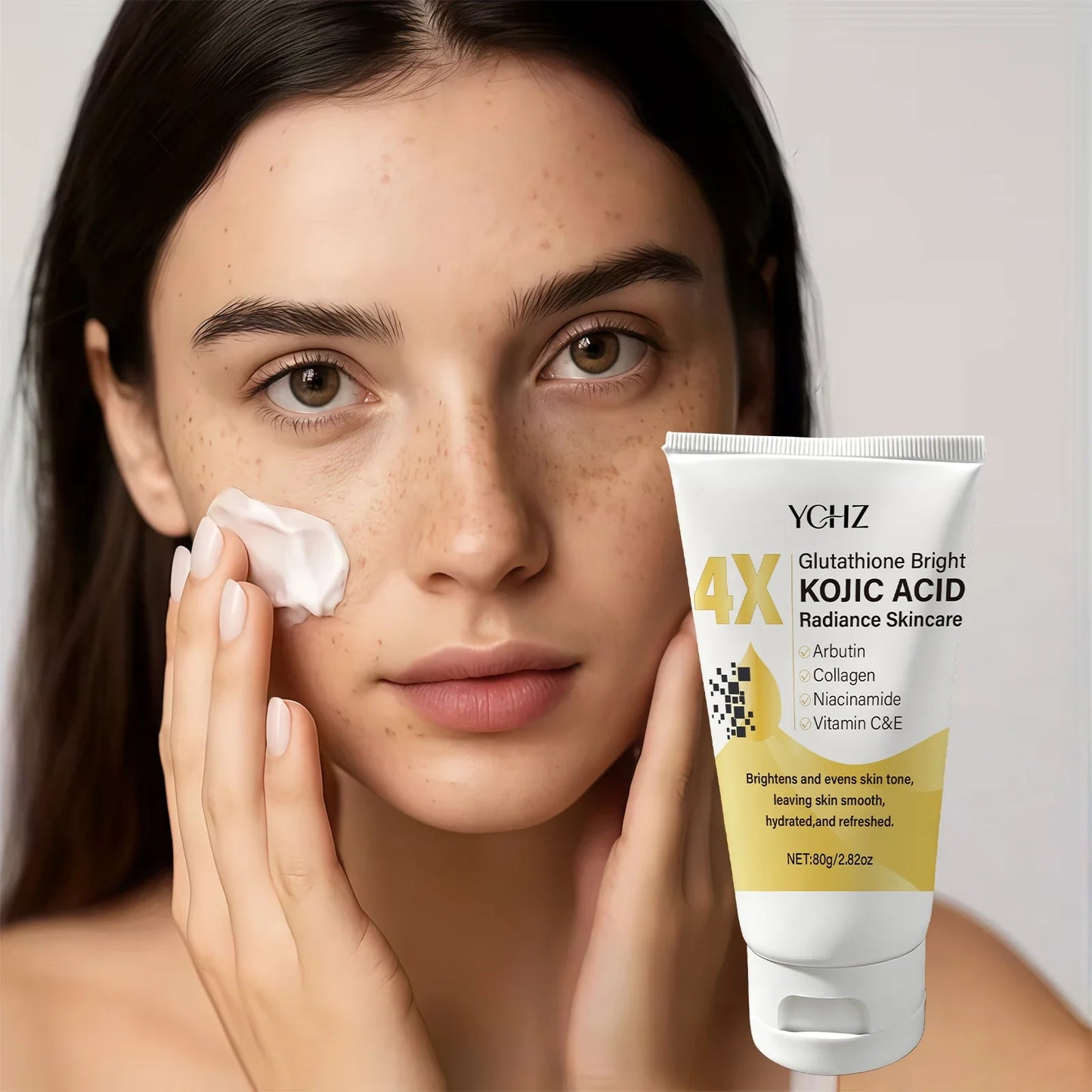 Kojic Acid Face Cream – Brighten Skin & Fade Dark Spots | YCHZ