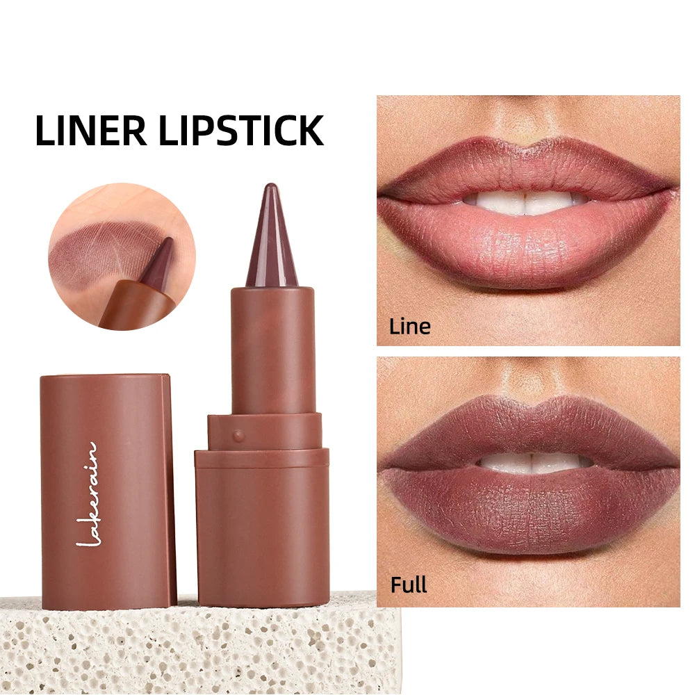 Waterproof Matte Lip Liner Velvet Crayon – Long-Lasting Tint Lip Liner Crayon Peaceful Pleasures Health and Wellness