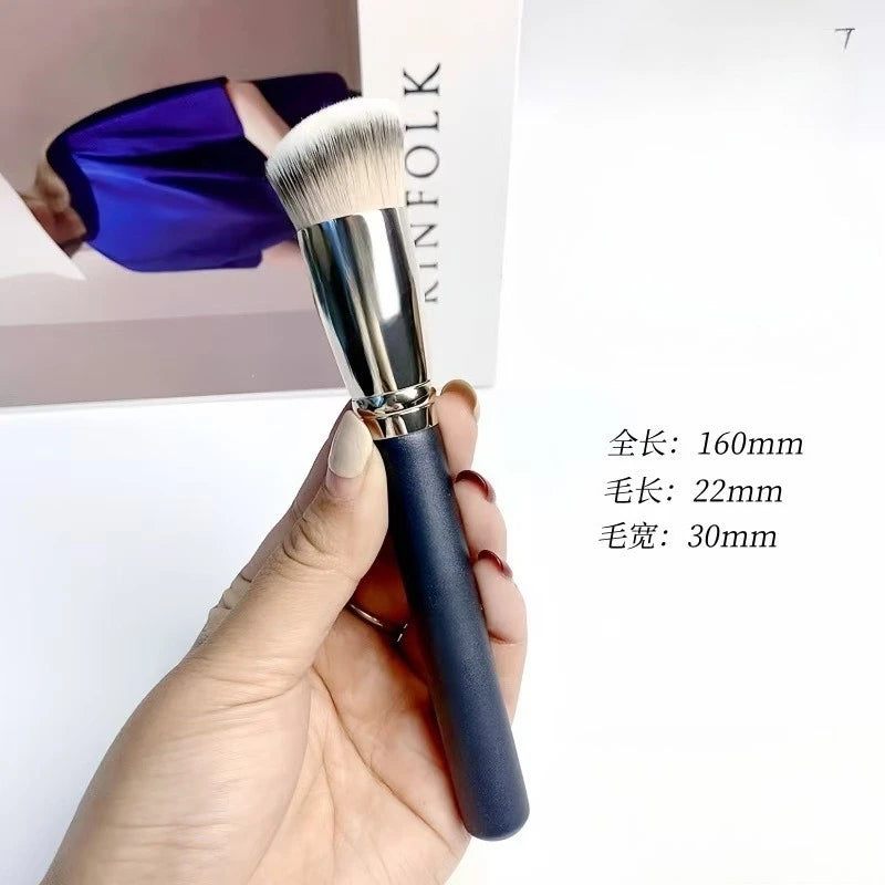 Foundation Concealer Brush, Premium Contour Blusher Brushes, Flawless Under Eye Dense Face Makeup Brush for Blending Peaceful Pleasures Health and Wellness type-1
