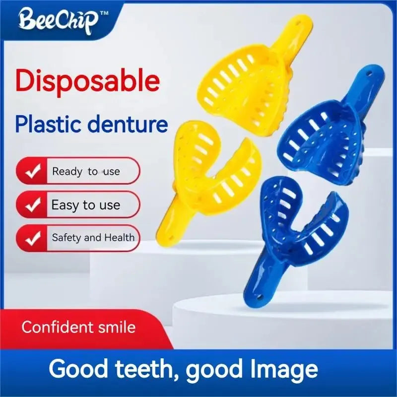 Disposable Dental Specialized Tools Dental Trays For Impressionsdental Trays Daily Care Rounded Edges For Cleaning Dental Tools Peaceful Pleasures Health and Wellness