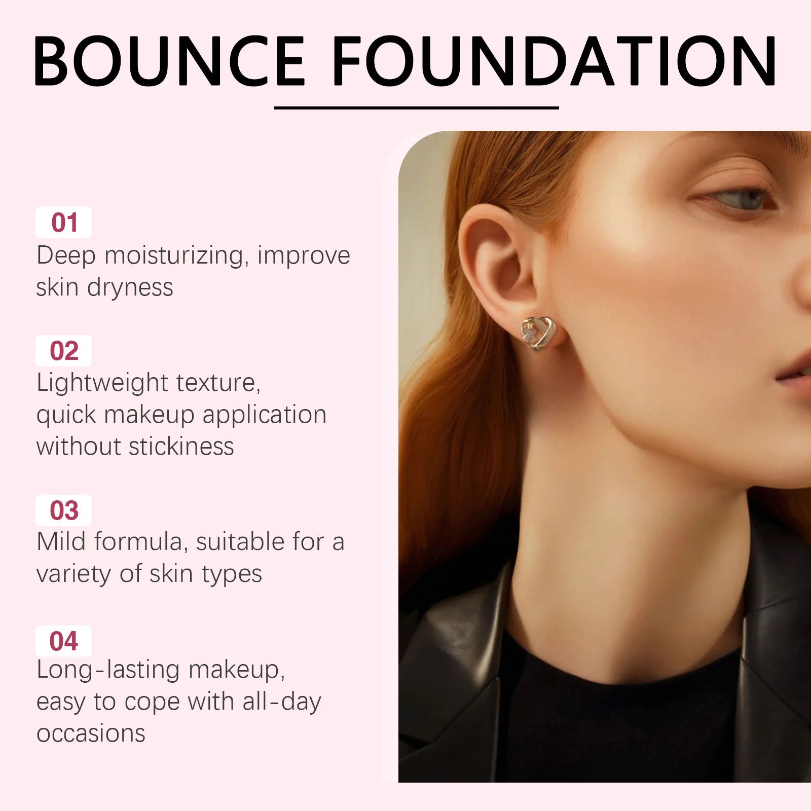 EELHOE Waterproof Foundation Balm for High Coverage Peaceful Pleasures Health and Wellness