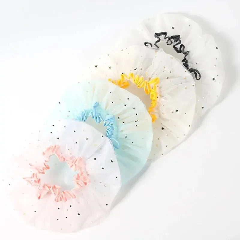 Double-Layer Waterproof Shower Cap | PVC & EVA Bathing Hat
