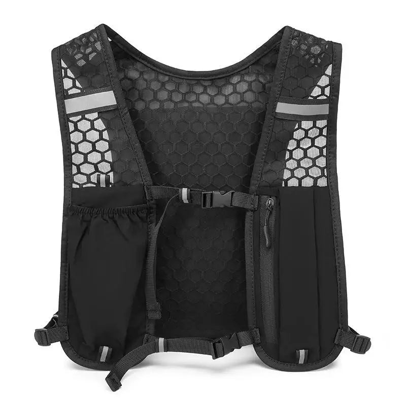 Gray Vest Sling Bag – Lightweight Unisex Crossbody Backpack