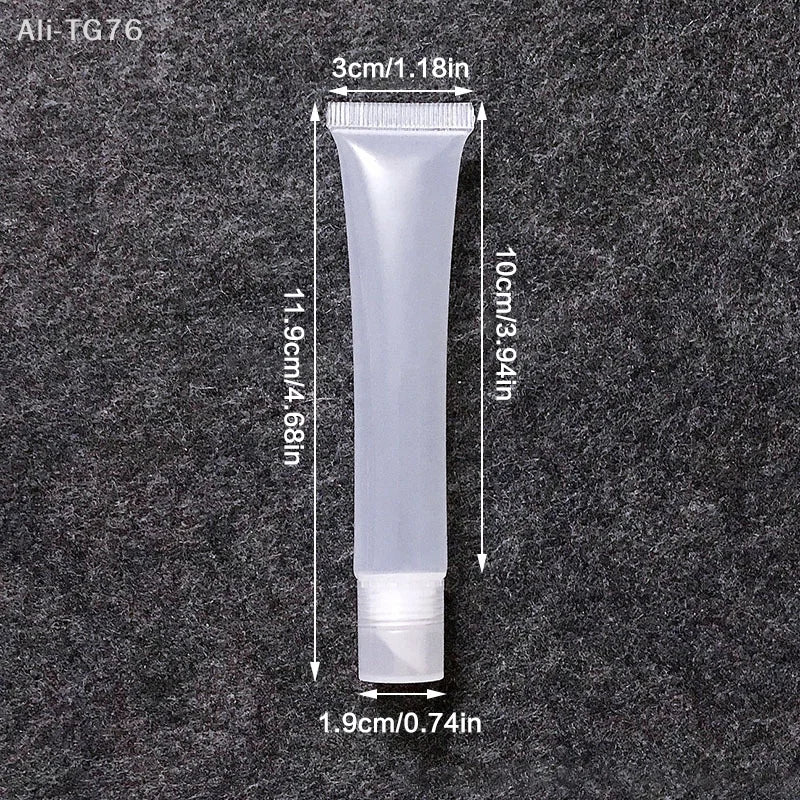 20ml Empty Refillable Lip Gloss Squeeze Tube | DIY Makeup