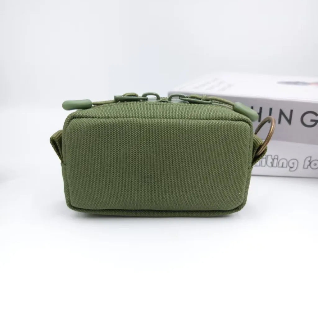 Mini EDC Tool Pouch | Oxford Zipper Bag for Knife & Flashlight