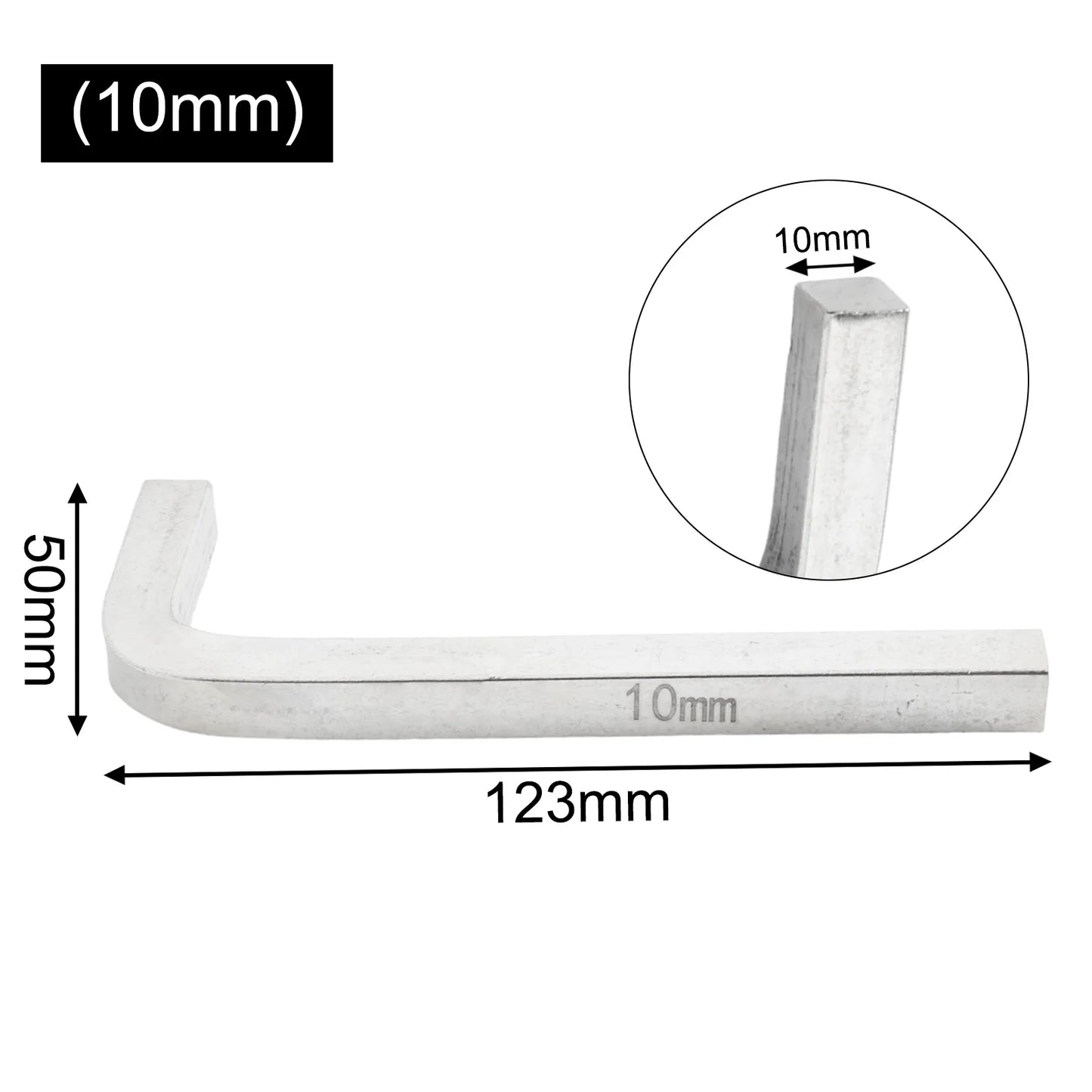 L-shape Square Head Wrench Key 4 Point Screwdriver Security Self