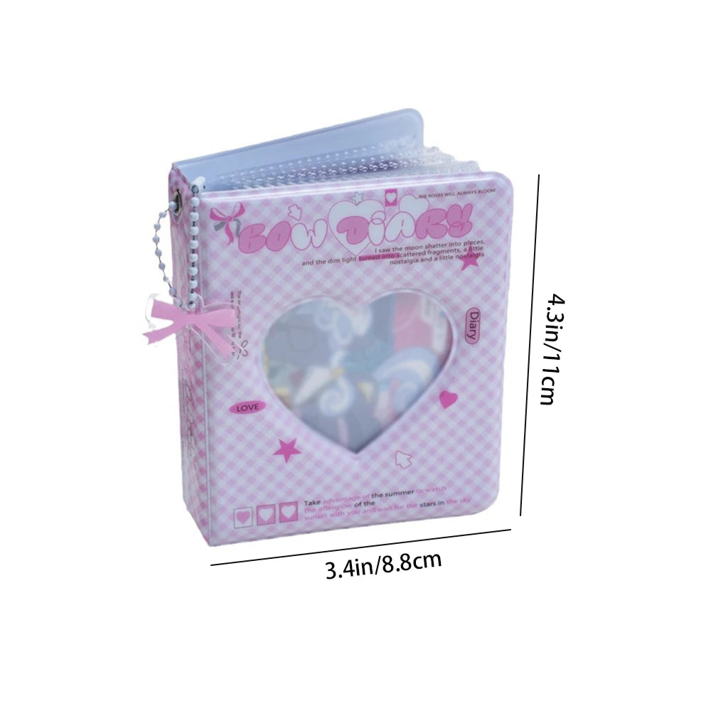 Cute Fresh 3-inch Polaroid Mini Album Idol Small Card Storage Book