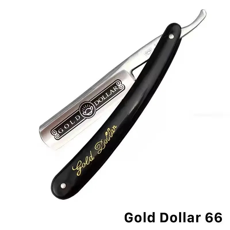Barbershop Quality Beauty Professional Folding Straight Razor Shaving Classic Manual Barber Razors Knife Stainless Steel Men Peaceful Pleasures Health and Wellness R66