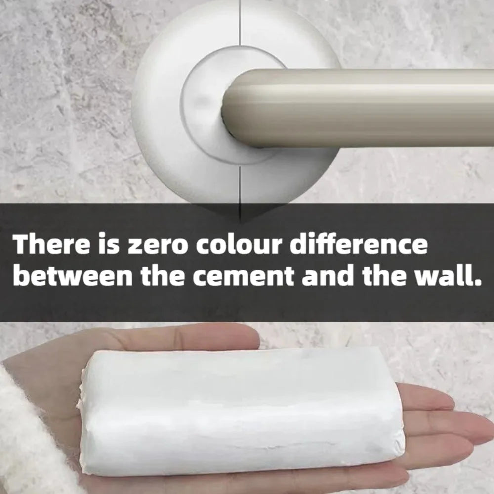 Sealing Cement Wall Hole Sealant Air Conditioning Repair Mud Clogged Mud Glue White Waterproof Household Filling Pipe Glue Peaceful Pleasures Health and Wellness