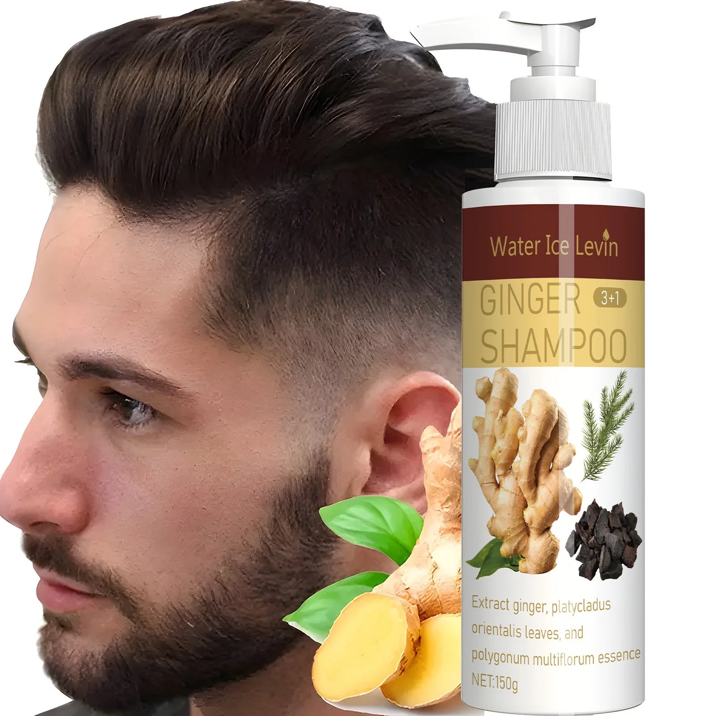 Ginger Regrowth Shampoo – Oil Control & Scalp Nourishment