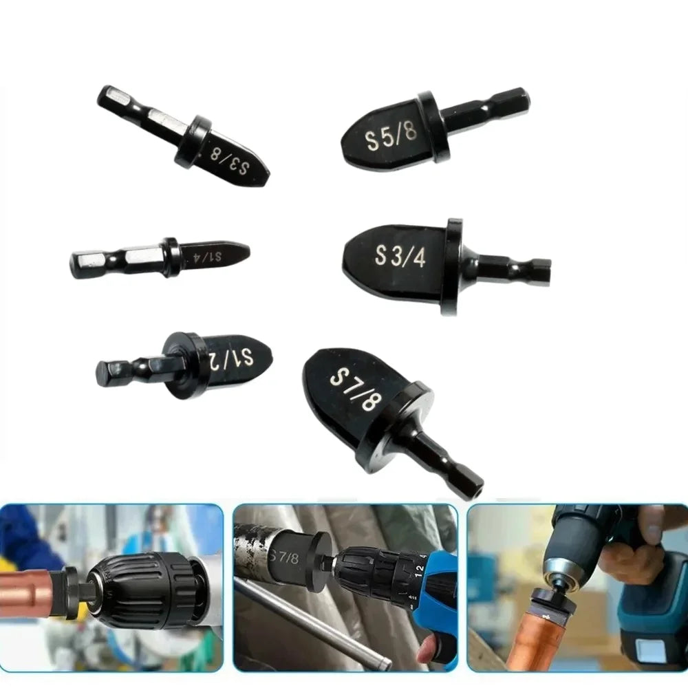 6pc Hex Tube Expander Set – HVAC Copper Pipe Swaging Tool Kit Peaceful Pleasures Health and Wellness