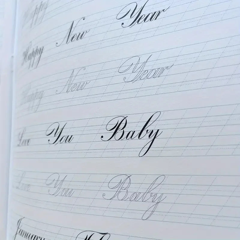 A4 English Handwriting Practice Workbook Educational Toy Calligraphy