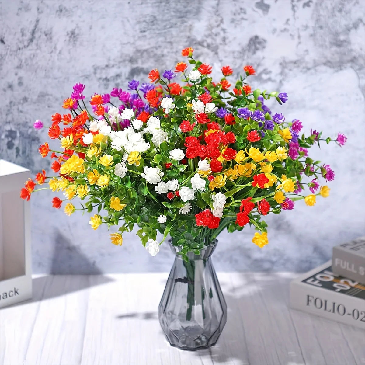 Artificial Eucalyptus Stem – Fake Flower for Wedding & Home Décor