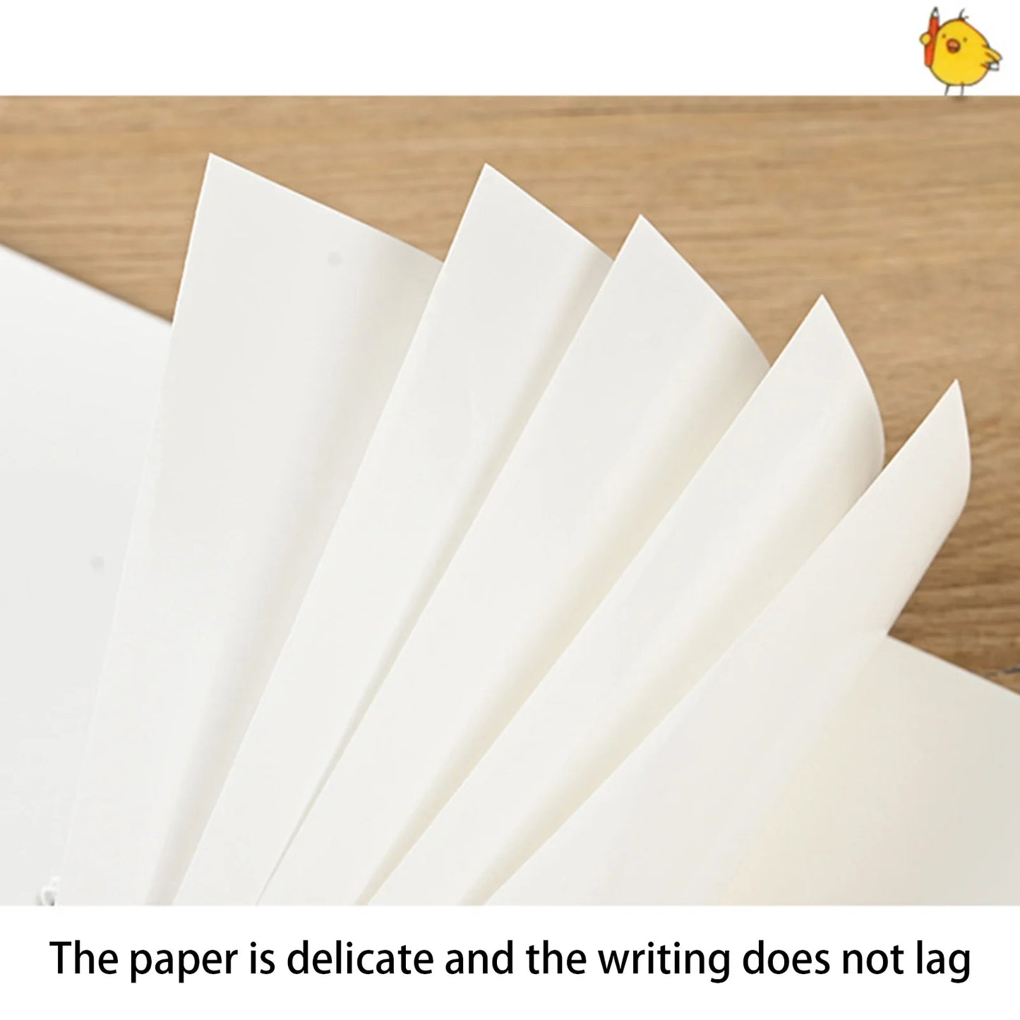 A5 Double Sided Diary Notepad No Ink Leakage Thickened Notebook for Teachers Students Office Workers Peaceful Pleasures Health and Wellness