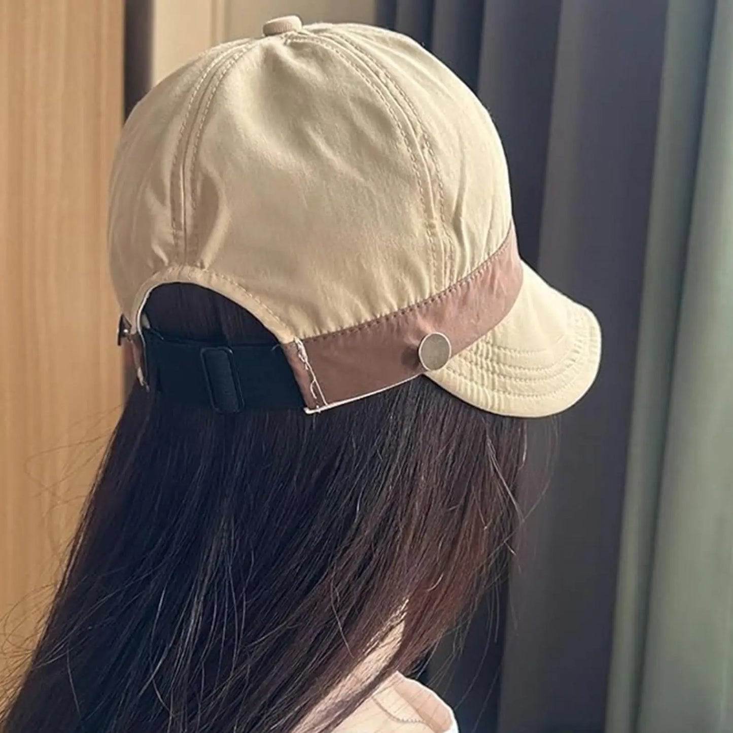 Wide Brim UV Sun Hat for Women – Adjustable Summer Visor Cap