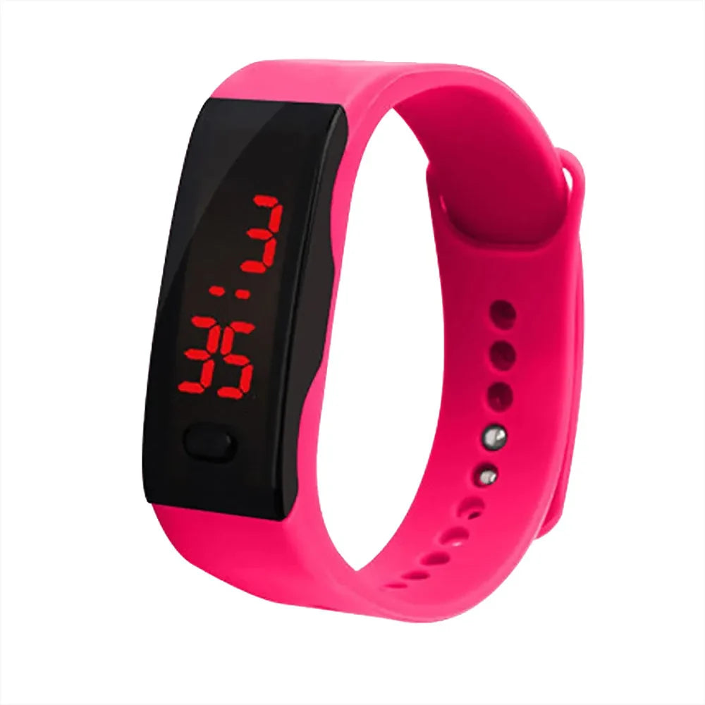 Kids LED Digital Bracelet Watch – Silicone Sports Watch