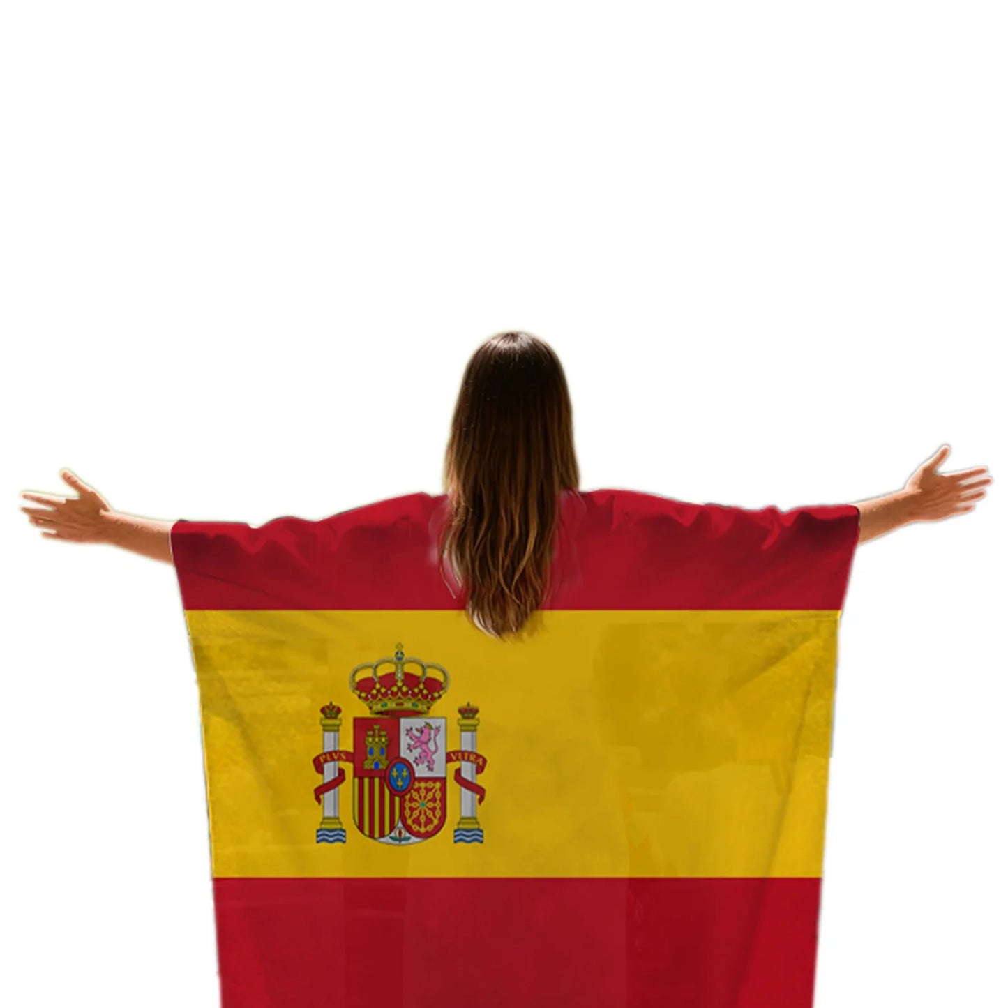2026 World Cup Football Flag Cape | Wearable Fan Shawl
