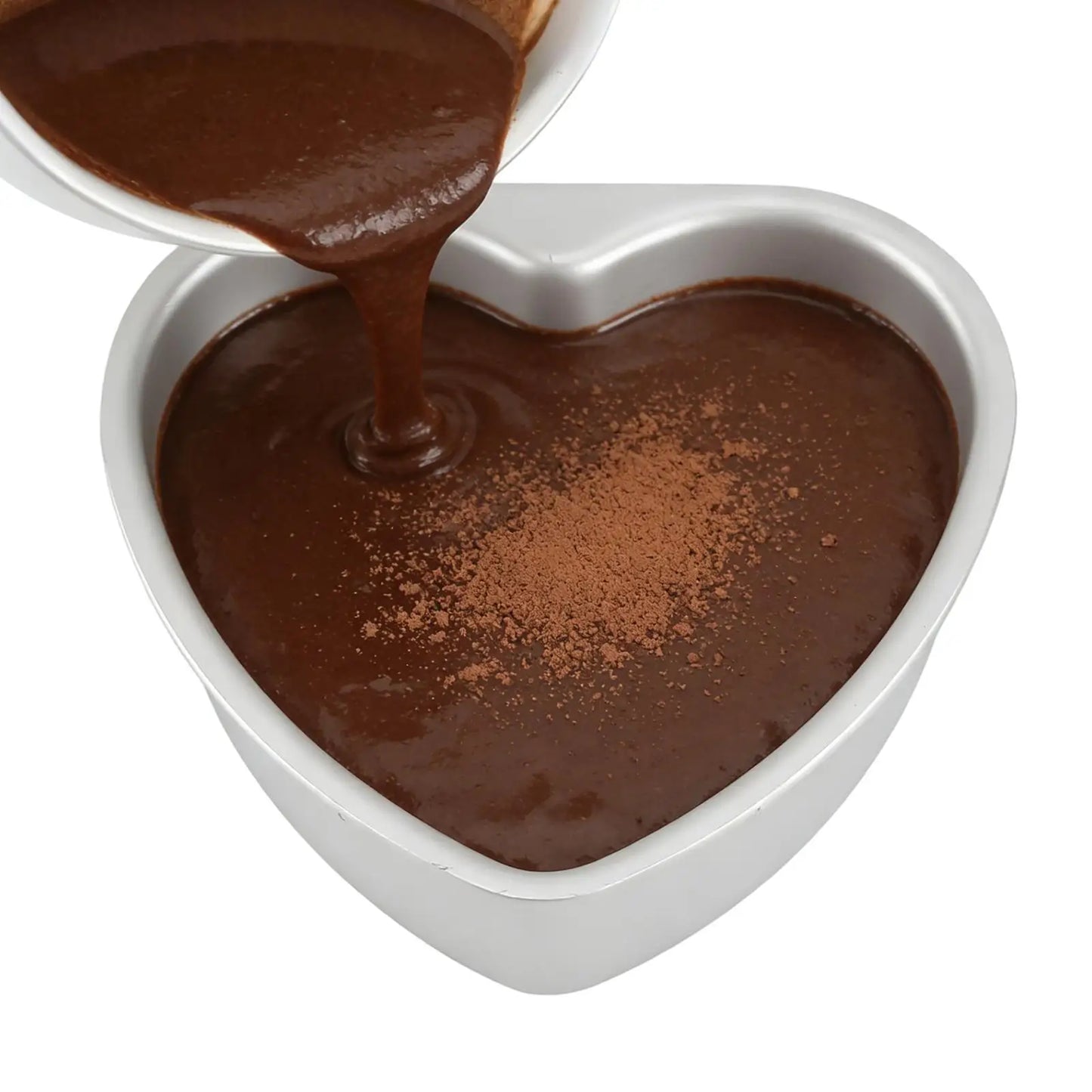 Heart Shaped Cake Pan Removable Bottom | 6/8/10 Inch Aluminum