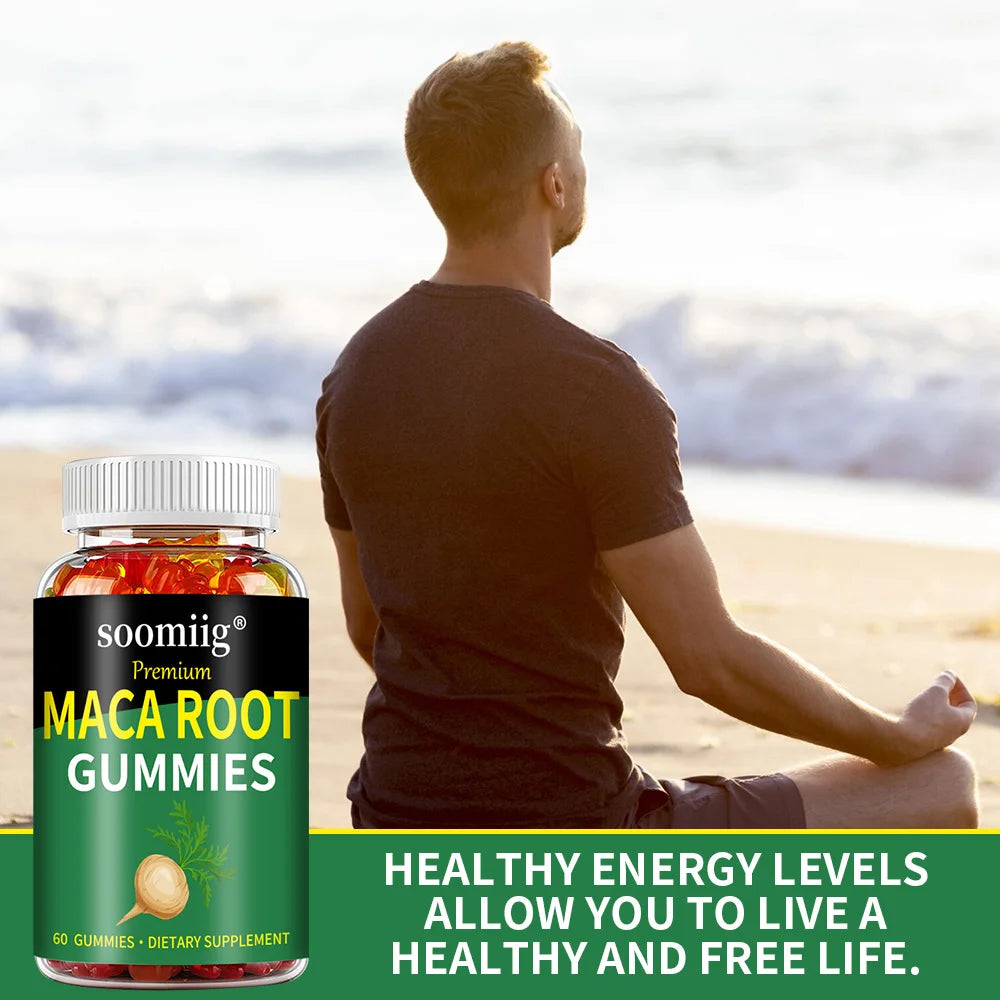Maca Extract Gummies – Energy, Endurance & Mood Boost
