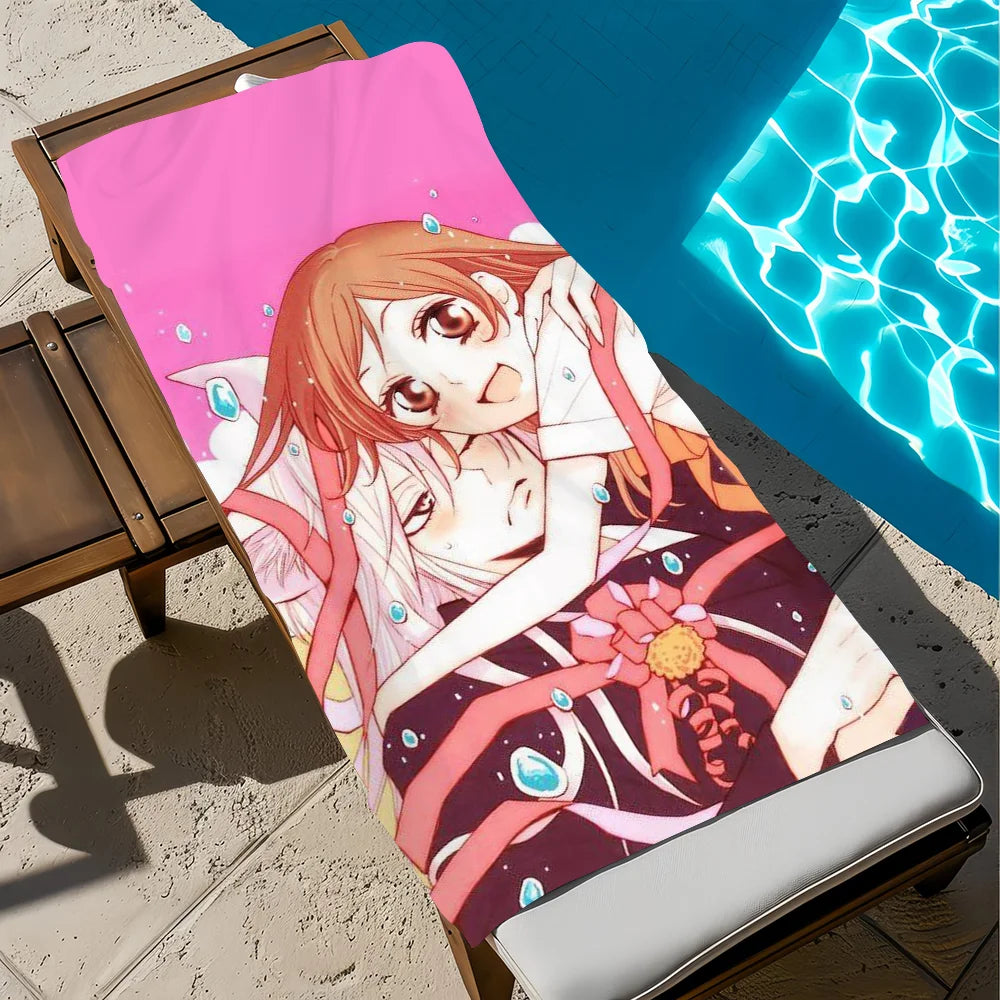 Kamisama Kiss Quick-Dry Beach Towel | Soft, Lightweight & Fast Quick-Dry Beach Towel Peaceful Pleasures Health and Wellness z4 STJ150x260CM