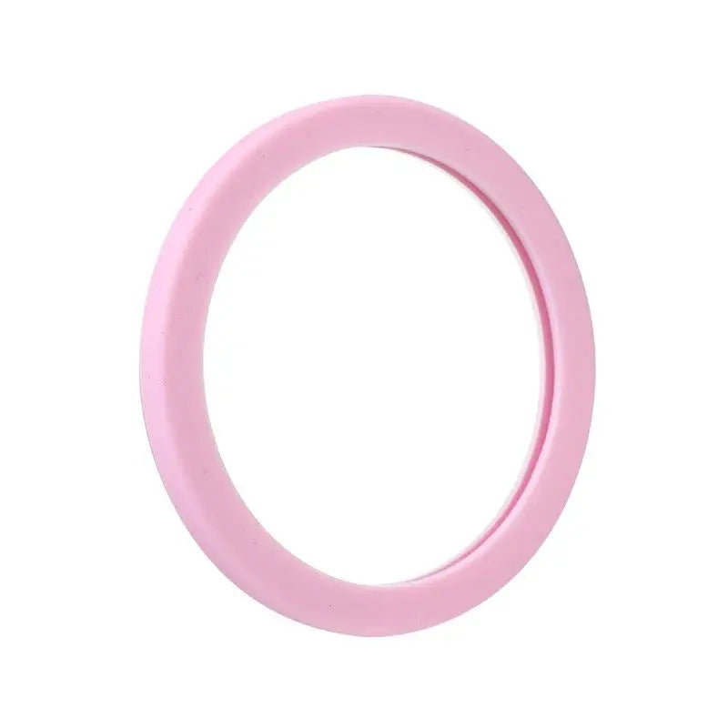 Mini Round Silicone Compact Mirror | Portable Pocket Makeup Mirror