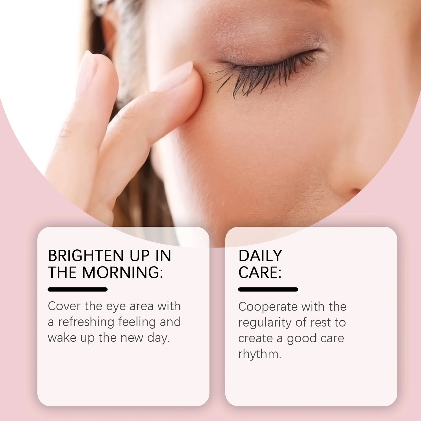 Hyaluronic Acid Eye Mask for Dark Circles and Puffiness Peaceful Pleasures Health and Wellness