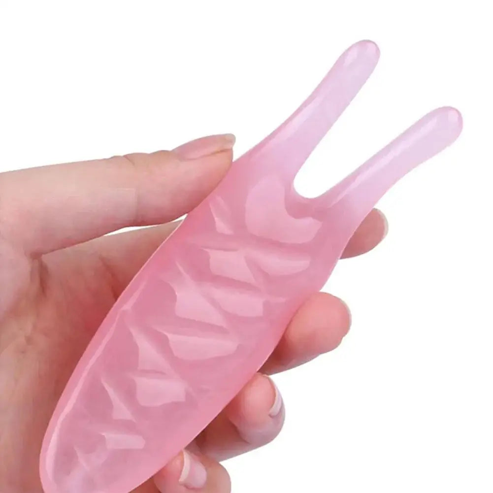 Natural Resin Gua Sha Facial Scraper Massager - Eye, Nose, and Face Care Tool - Skin Care Beauty SPA Gouache Tool Peaceful Pleasures Health and Wellness