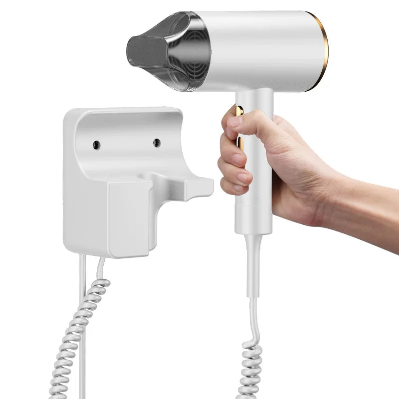 220V Hotel Hair Dryer Wall Mounted High Power Non Punching Blue Light Hair Protection Hair Dryer Automatic Power Off 2024 Peaceful Pleasures Health and Wellness