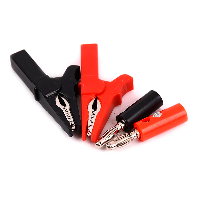100A Insulated Alligator Clips – Car Battery Clamp Set (2pcs)
