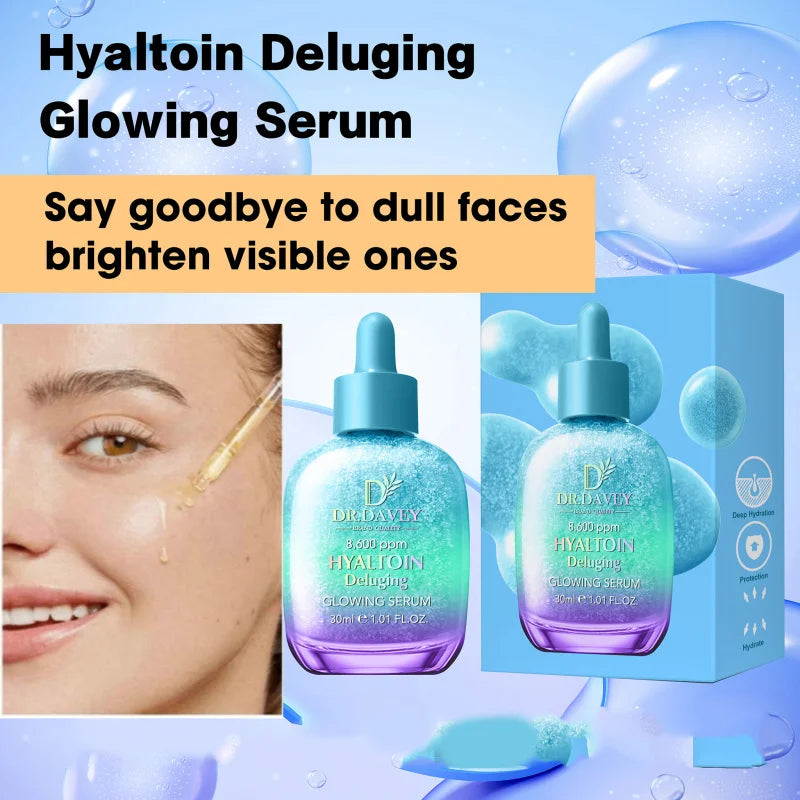 DR.DAVEY 30ml Hyaluronic Glow Face Serum | Unisex Moisturizer